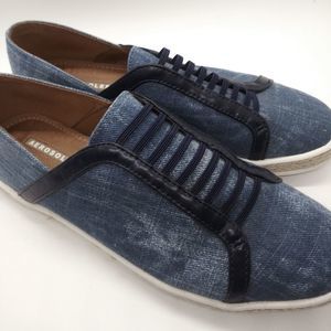 Aerosoles Funtown Espadrille Sneaker-Blue Combo